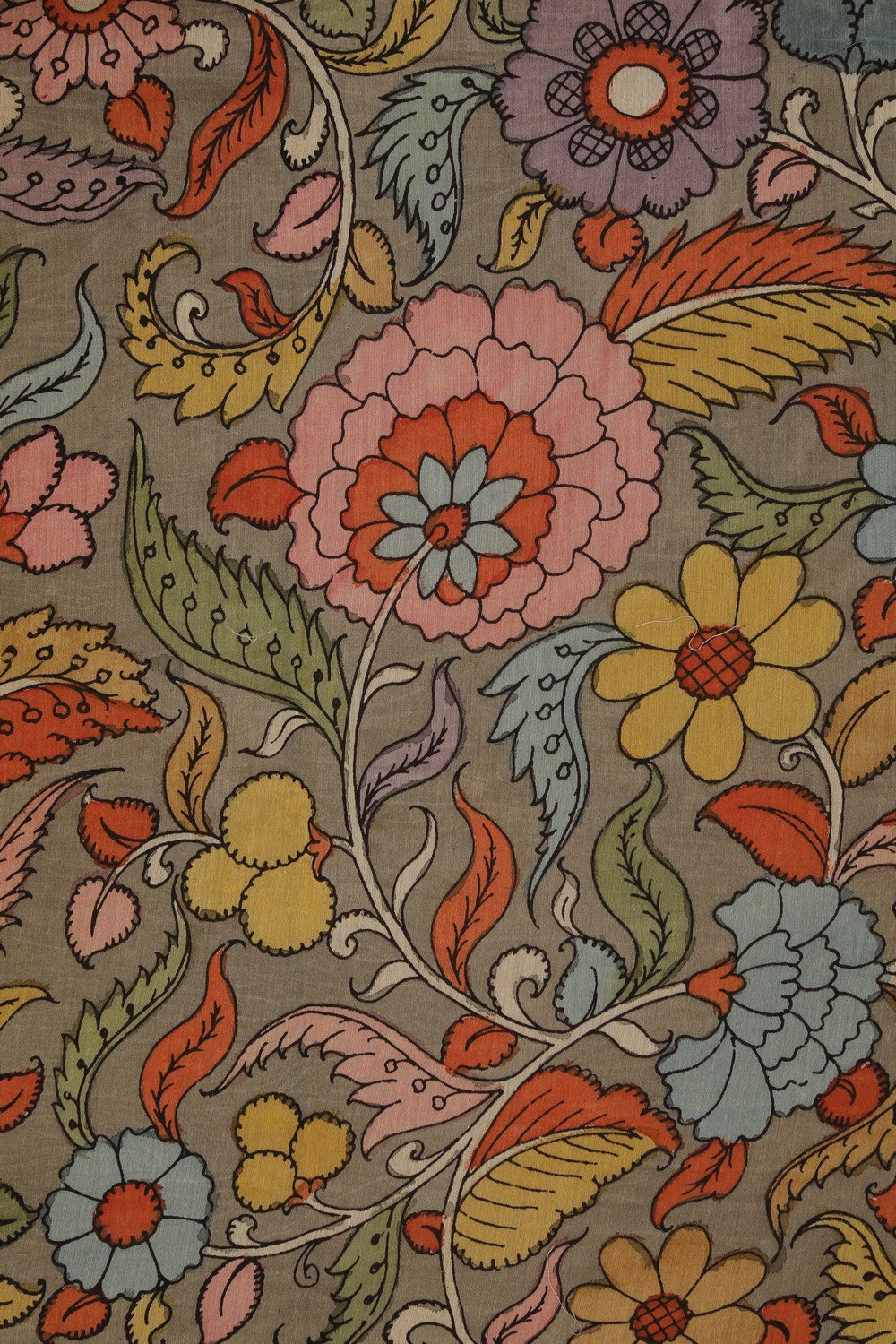 Image of Kalamkari Printed Saree